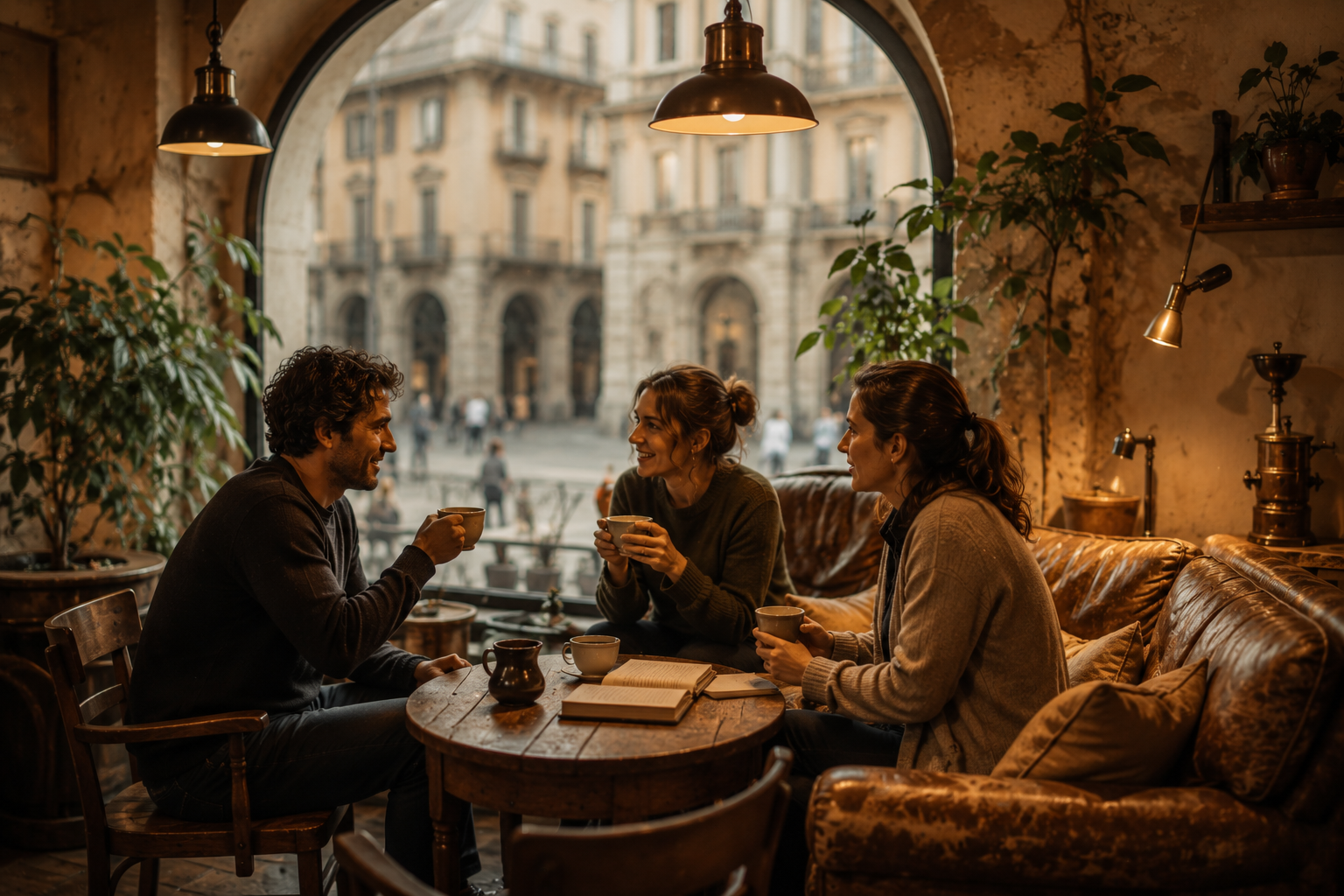 La Piazza dell'Incontro — La Antigua Café