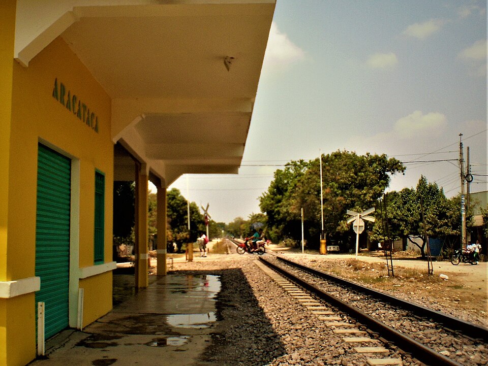 Stazione del treno di Aracataca, Colombia